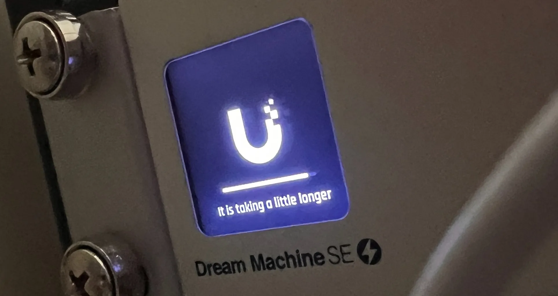 UniFi Dream Machine SE - is taking a little longer